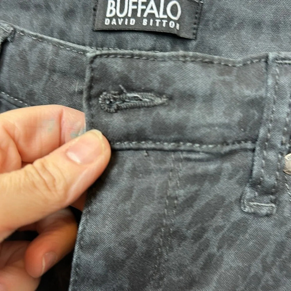 NWOT Buffalo David Bitton Hanna animal print high-rise skinny leg  stretch pants - Picture 8 of 12
